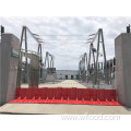 removable flood barrier boxwall for Power Plants